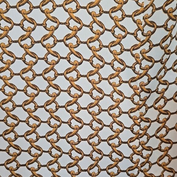 MICHAEL KORS Chic Geometric Print Blouse, NWOT! - Picture 4 of 7